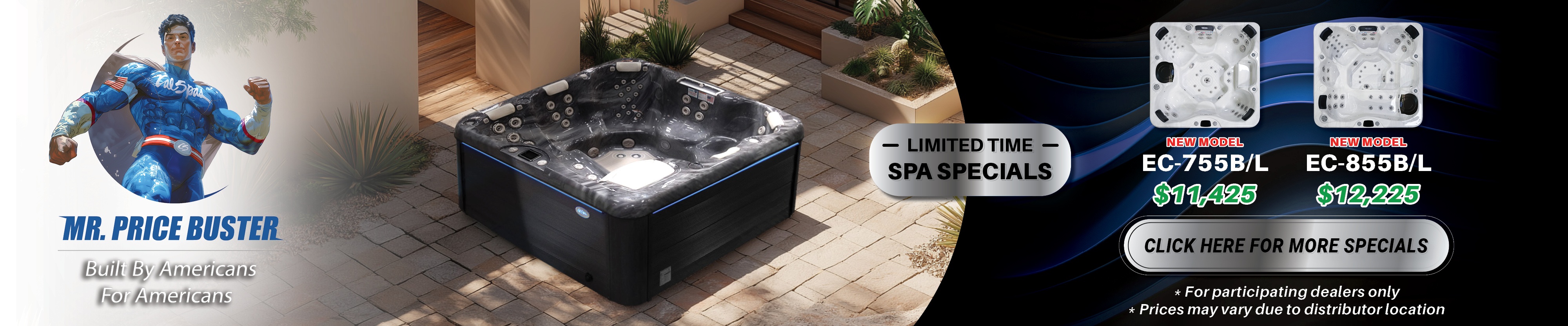 Calspas hot tub being used in a family setting - British Columbia
